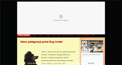 Desktop Screenshot of dogmodel.pl