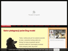 Tablet Screenshot of dogmodel.pl