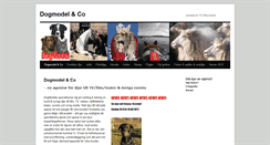 Desktop Screenshot of dogmodel.se